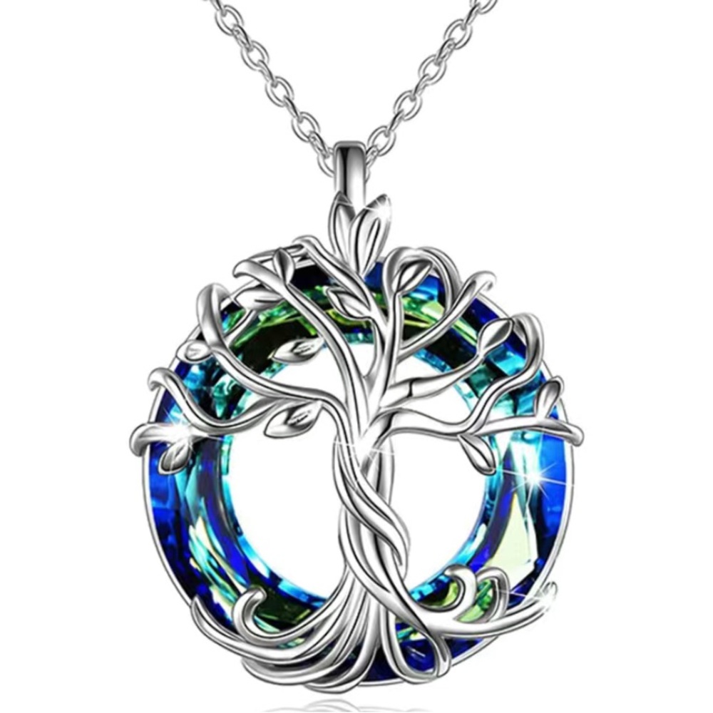 💎Elegant Celtic Tree of Life Pendant Necklace with three choices in color left!